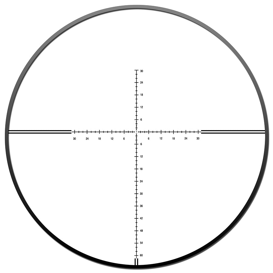 HS 6-24X50SF FFP front reinforced shock shield optics scope