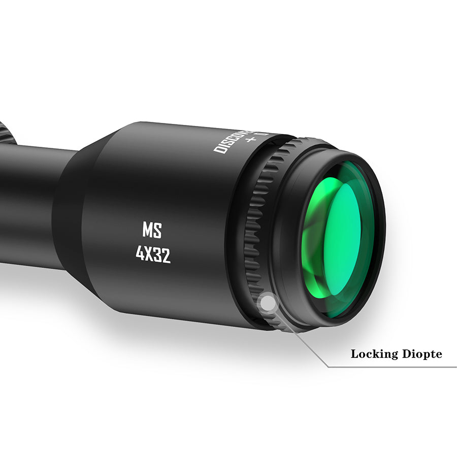 MS 4X32 enhanced shock-resistant protective cover Optics scope - DiscoveryOpt Rifle Scopes-UK - Optics Scope