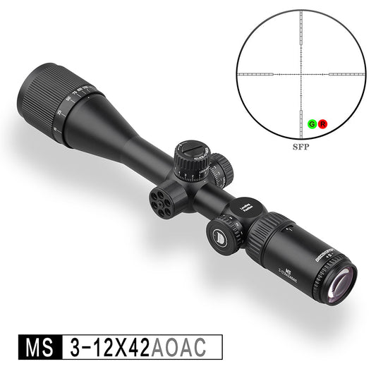 MS 3-12X42AOAC SFP-MOA Durchmesser: 25,4 MM Optik Zielfernrohre 