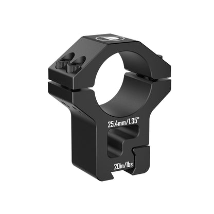 DISCOVERYOPT Dovetail Rails Scope Rings for 25.4mm＆30mm Tubes – 1.35" High | for Dovetail Rails