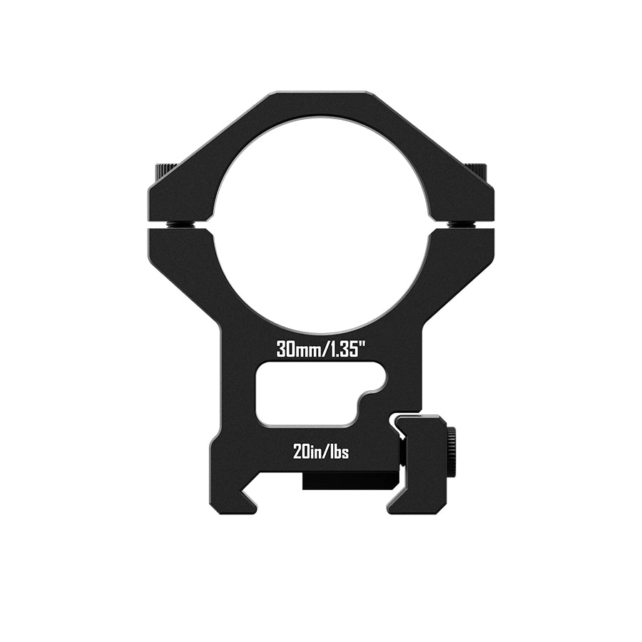 DISCOVERYOPT Picatinny Scope Rings for 25.4mm＆30mm Tubes – 1.35" High | for Picatinny, Weaver