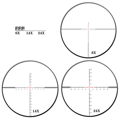 HT GEN II 6-24X44SFIR FFP Optics Scopes