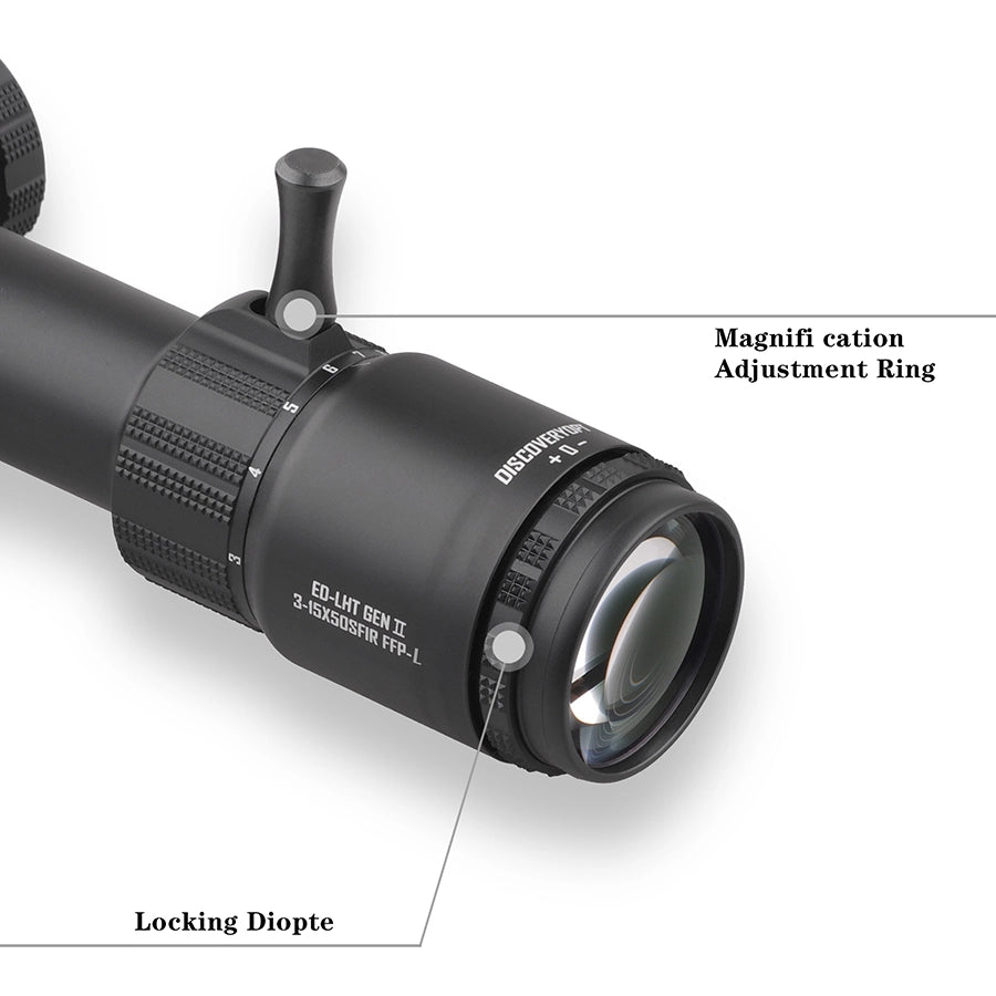 ED-LHT GEN2 3-15X50SFIR FFP-L Optics Scopes