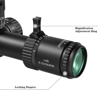 LHD 8-32X56SFIR FFP-Z-MRAD Rohrdurchmesser: 34MM Optik Zielfernrohre 