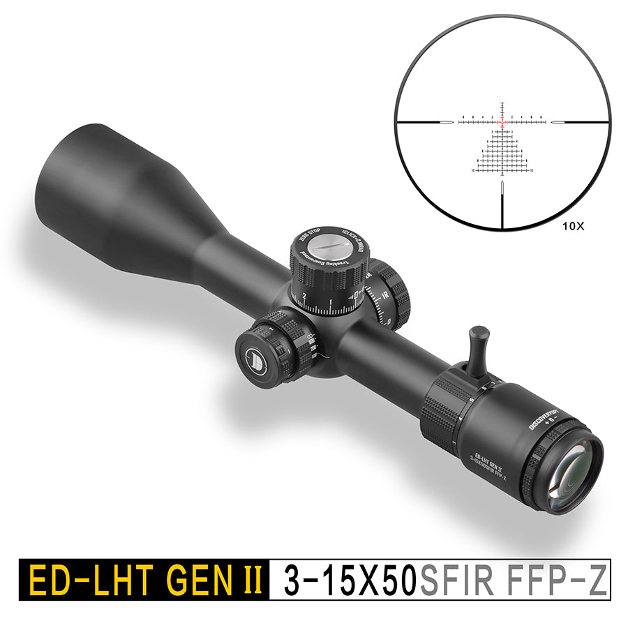 ED GENⅡ 3-15X50SFIR FFP-Z-MRAD Durchmesser: 30MM Optik Zielfernrohre 