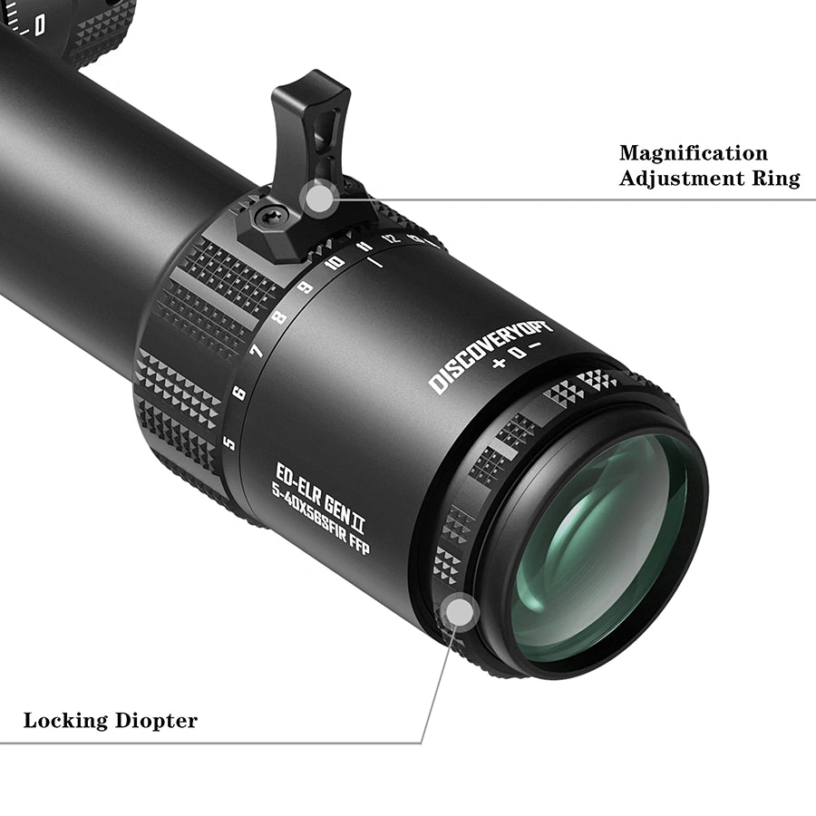 ED-ELR GEN II 5-40X56SFIR FFP-MRAD-Z Durchmesser: 35MM Optik Zielfernrohr 