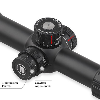 DISCOVERYOPT ED-LHT GENⅡ 3-15X50SFIR FFP-MRAD/MOA Diameter:30MM Optics Scopes