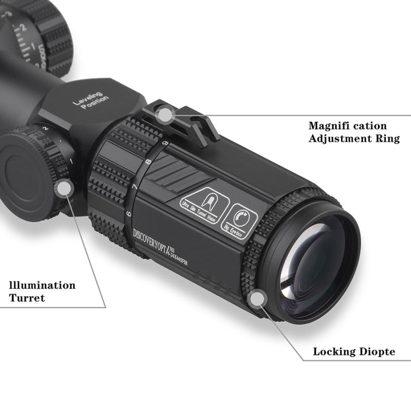 HS 6-24X44SFIR FFP optics Scopes