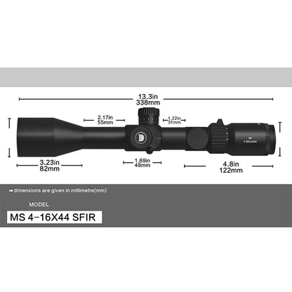 DISCOVERYOPT MS 4-16X44SFIR SFP-MOA-L Diameter:30MM Optics Scopes