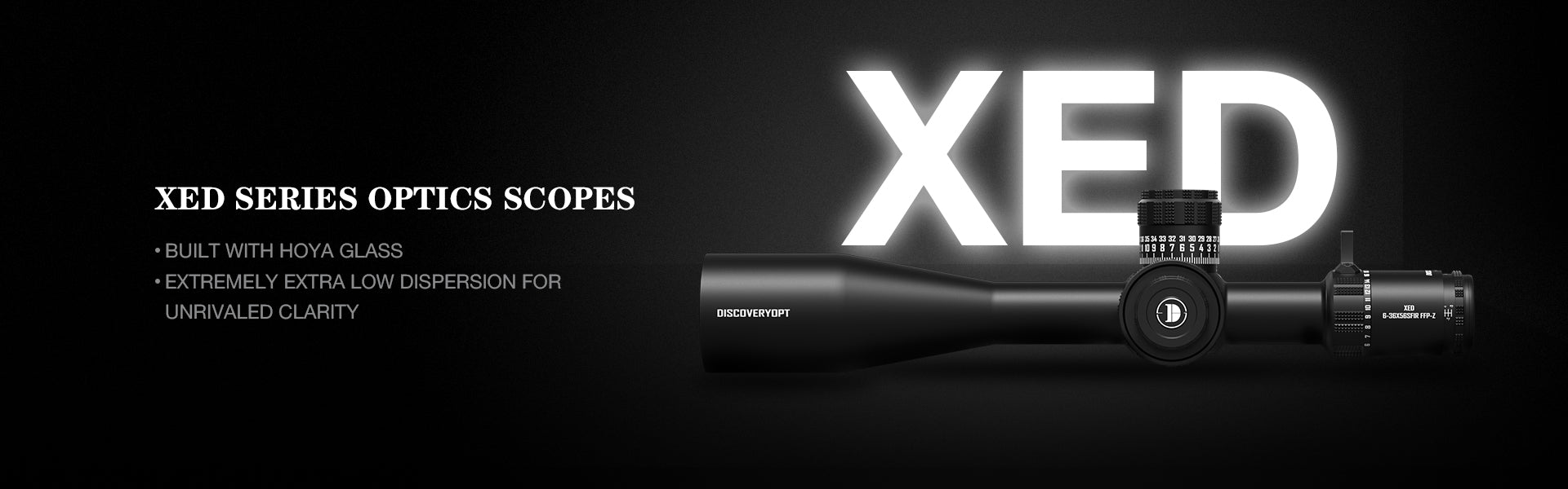 XED PRECISION RIFLE SERIES OPTICS SCOPES