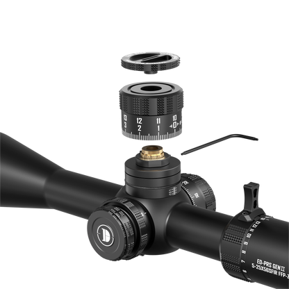 DISCOVERYOPT ED-PRS GENⅡ 5-25X56SFIR FFP-MRAD/MOA-ZERO STOP  Diameter:34MM Optics Scopes